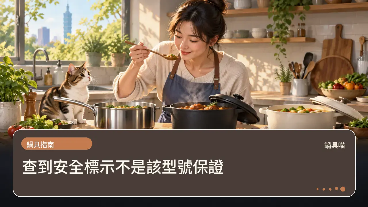 查到安全標示不是該型號保證主題插畫